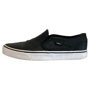 Vans Perferated Leather Slip-on Shoes